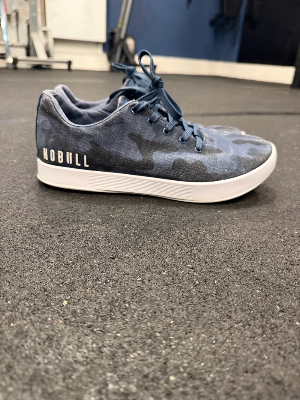 NOBULL Men's Blue Camo Trainer